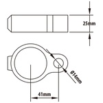 KUPO GATE EYE, SILVER