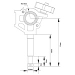 KUPO Nugget 16mm Stud Coupler - Silver