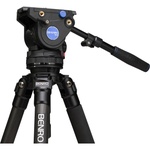Benro C373F Series 3 Carbon Fiber Video Tripod and BV4 Head