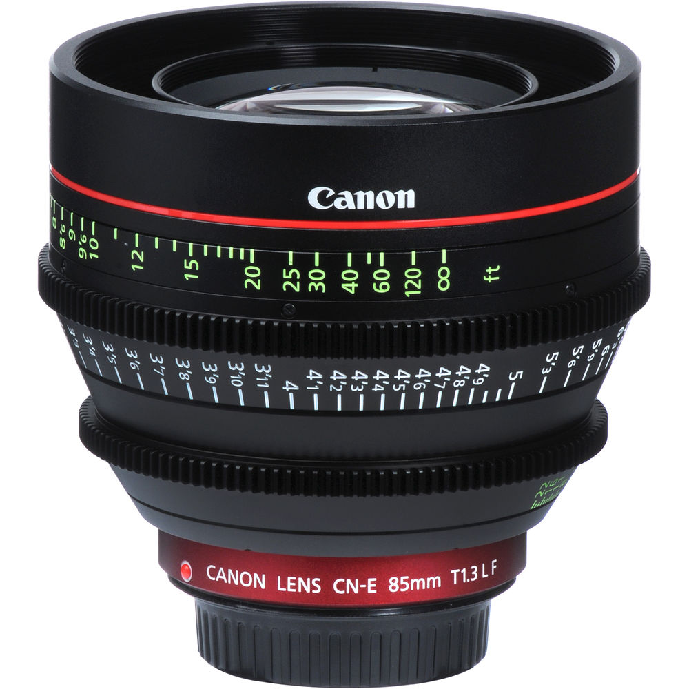 Canon CN-E 85mm T1.3 L F Cinema Prime Lens (EF Mount)