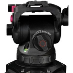 Cartoni Focus 8 Fluid Head with Red Lock Tripod System