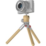 iFootage Timberpod Mini Tripod (Beech Wood, Silver)