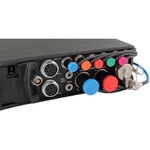 Cable Techniques CT-LPS33-12N LPS Low-Profile TA3F to TA3F Cable (12", Orange)