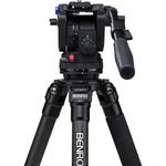 Benro C373F Series 3 Carbon Fiber Video Tripod and BV4 Head