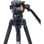 Miller CX6 Fluid Head with Solo 75 2-Stage Alloy Tripod System