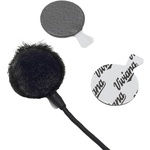 Viviana Fur for Lavalier Mics (Black, Round)