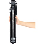 Fotopro X-Airfly Max Carbon Fiber Travel Tripod with Ball Head (Gray)