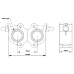 KUPO 2" Stainless Steel Swivel Coupler