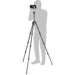 Manfrotto Befree GT Travel Carbon Fiber Tripod with 496 Ball Head (Black)