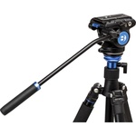 Benro A2883F Reverse-Folding Aluminum Travel Tripod with S4Pro Fluid Video Head