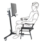 KUPO 322M MONITOR STAND