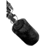 Bubblebee Industries The Spacer Bubble Windshield & Fur Cover System for Shotgun Mics (Black, Extra-Small/Big Mount)