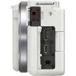 Sony ZV-E10 Mirrorless Camera (White)