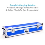 Proaim Flyking Precision Camera Slider with Mitchell Mount and Flight Case (6')