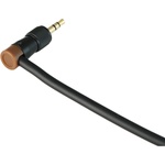 Cable Techniques CT-LPS-T35L-S Low-Profile Right-Angle 3.5mm TRS Screw-Locking Connector (Brown)