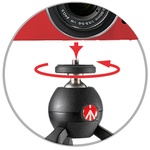 Manfrotto PIXI Mini Table Top Tripod (Black)