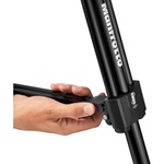 Manfrotto 526-1 Fluid Head with 645 FAST Twin Aluminum Tripod System with 2-in-1 Spreader & Bag