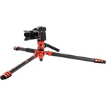 Fotopro X-AIRFLY Max Video Tripod (Orange)