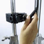 KUPO KCP-710 SUPER CLAMP WITH ADJUSTABLE HANDLE SILVER