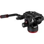 Manfrotto 504X Fluid Head & Carbon Fiber Tripod System with Mid-Level Spreader, Ultrasone Headphones & Amplifier