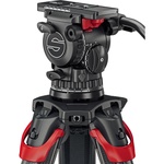 Sachtler System aktiv10T & flowtech 100 with Mid-Level Spreader