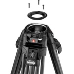 Manfrotto 645 FAST Twin Leg Video Tripod with Ultra L-Lock Mechanism (Carbon Fiber)