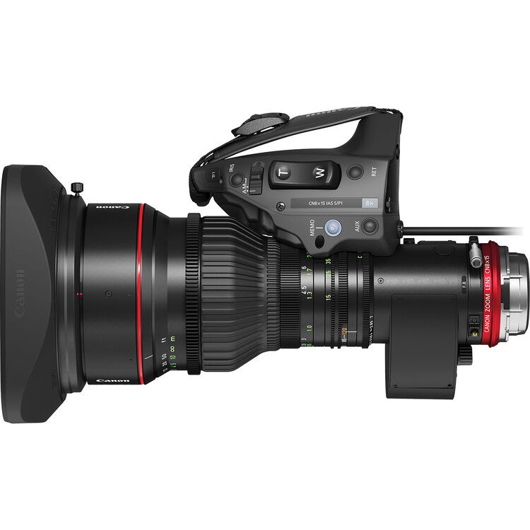 Canon CINE-SERVO 15-120mm T2.95-3.9 Zoom Lens Kit with SS-41-IASD Servo (EF)