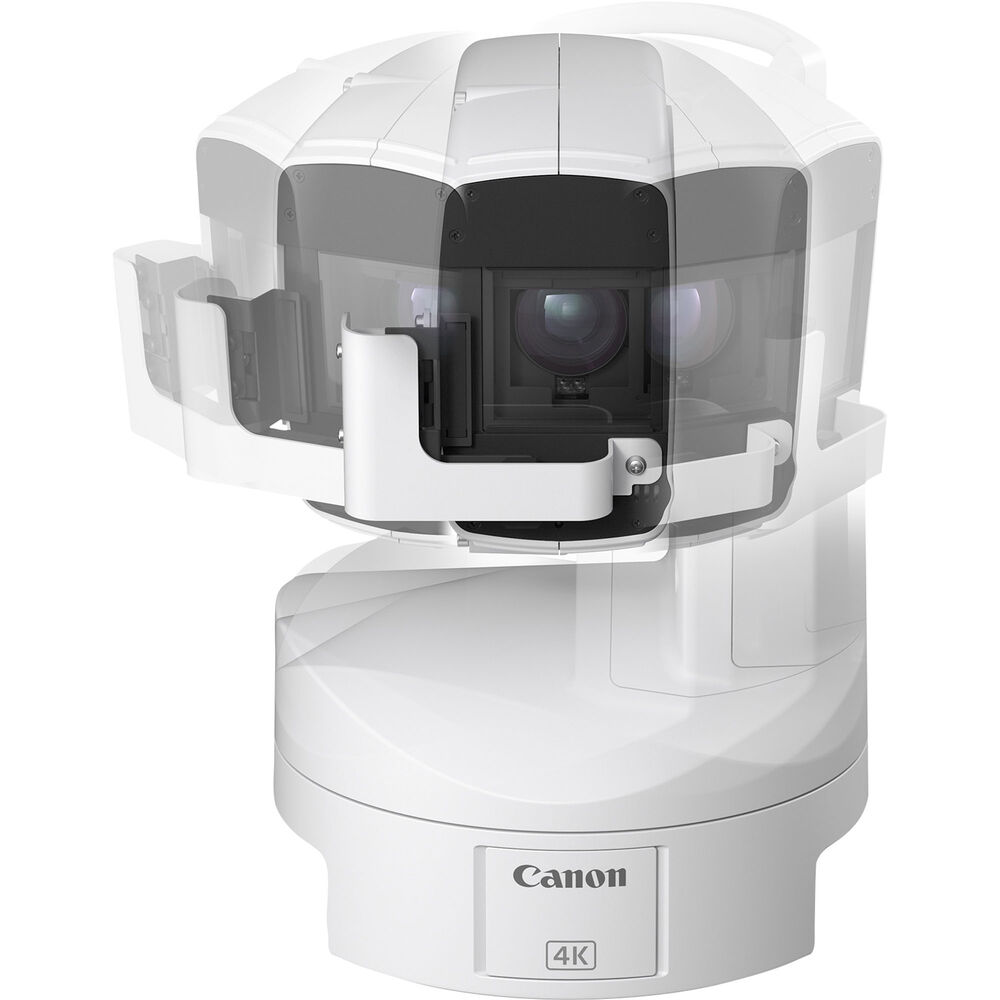 Canon CR-X300 Outdoor 4K PTZ Camera with 20x Zoom (Titanium White)