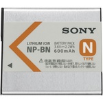 Sony NP-BN N-Series Rechargeable Battery Pack for Select Cameras (3.6V, 600mAh, 2.2Wh)