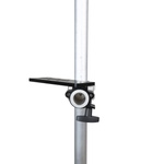 KUPO 2" Coupler W/ Camera Mounting Adjustable Plate (Black)
