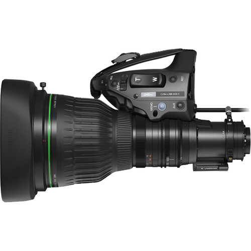 Canon CJ18EX7.6B IASE 2/3" ENG/EFP 4K UHD Zoom Lens with Full Servo Control