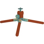 iFootage Timberpod Anniversary Edition Mini Tripod (Scented Rose Wood, Oxidized Bronze)