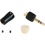 Cable Techniques CT-LPS-T35-W Low-Profile Right-Angle 3.5mm TRS Screw-Locking Connector (White)