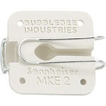 Bubblebee Industries Lav Concealer for Sennheiser MKE-2 (White)