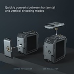 Tilta Shock-Absorbing Frame for DJI Osmo Action 2 Dual-Screen Combo (DJI Gray)