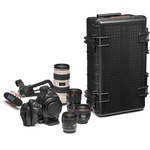 Manfrotto Pro Light Reloader Tough-55 Low Lid Carry-On Camera Rollerbag (Black)