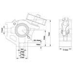 KUPO Nugget Coupler - Silver