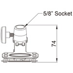 KUPO KCP-350B MINI ALI CLAMP BLACK