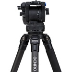 Benro C373F Series 3 Carbon Fiber Video Tripod and BV6 Head