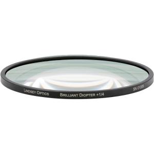 Lindsey Optics 138mm Brilliant Round Drop-In Diopter +1/4 Close-Up Lens