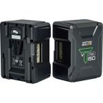 Anton/Bauer Titon 150 4-Battery Kit & VM2 Dual-Bay Charger with 4-Pin XLR Output (V-Mount)