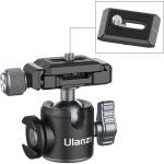 Ulanzi U-80L Side Cold Shoe Mount Ball Head with Arca-Type Quick Release