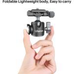 Ulanzi U-80L Side Cold Shoe Mount Ball Head with Arca-Type Quick Release
