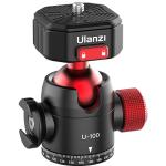 Ulanzi U-100 Claw Quick Release Ball Head with Side Cold Shoe Mount