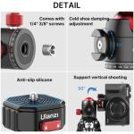 Ulanzi U-100 Claw Quick Release Ball Head with Side Cold Shoe Mount