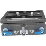 Kondor Blue Universal 15mm LWS Bridge Plate for ARRI/RED/URSA/C70/VENICE (Space Gray)