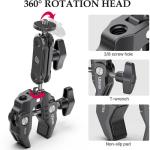 Ulanzi R094 Super Clamp with 2.6" Ball Head Arm