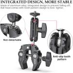 Ulanzi R094 Super Clamp with 2.6" Ball Head Arm