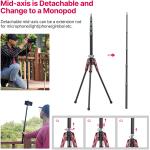 Ulanzi MT-49 Carbon Fiber Portable Camera Tripod (6.4')