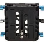 Kondor Blue LWS ARRI Bridge Plate with Riser for RED V-RAPTOR (Raven Black)